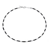 COLLANA ONICE E DADINI cm 50