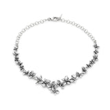 COLLANA FARFALLE cm 42