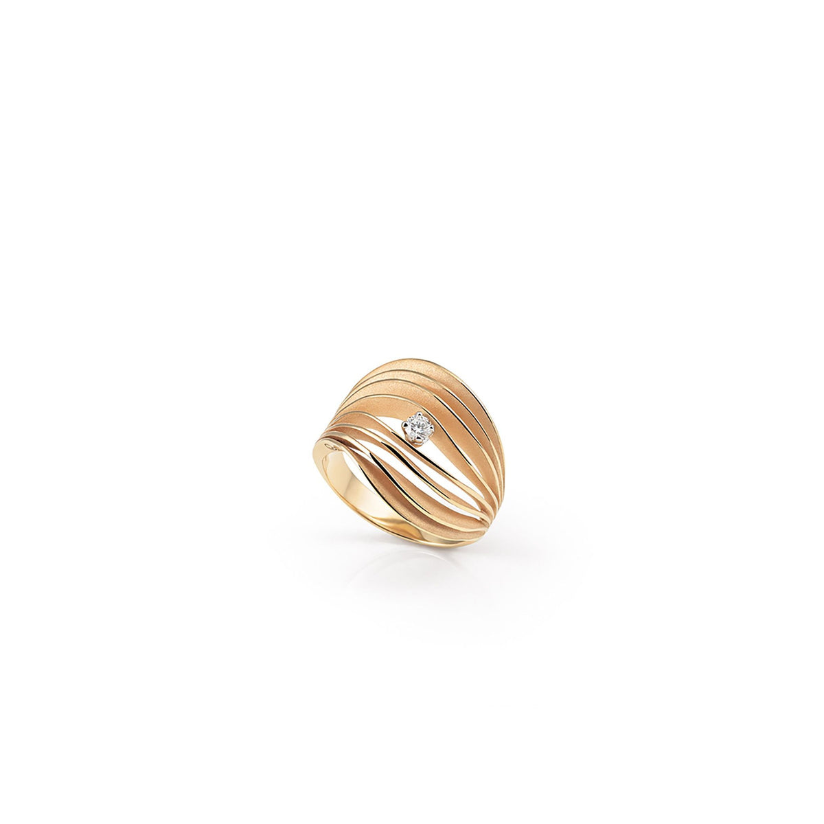 Anello velaa star oro arancio