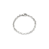 BRACCIALE CATENA CUORI cm 19