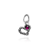 Charm cuore color