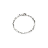BRACCIALE CATENA CUORI cm 19