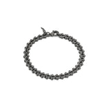 BRACCIALE MAGLIA CRAB BLACK cm 19
