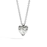 Pendente anniversary cuore ct. 0,425 G-VVS gr. 2.35