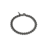 BRACCIALE MAGLIA CRAB BLACK cm 19