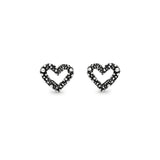 Orecchini cuore grandi