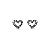 Orecchini cuore grandi