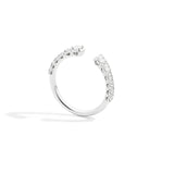 Anello anniversary more con diamanti sul gambo ct. 0,67 R01FN008/066