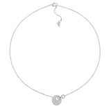 Collana Giove Oro Bianco e Pavé di Diamanti