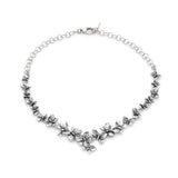 COLLANA FARFALLE cm 42