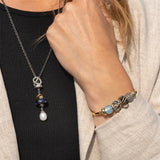 Agata Blu Chiaro Rotonda