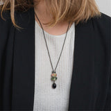 Prenite con Quarzo Tormalinato