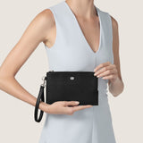 Pouch pelle liscia