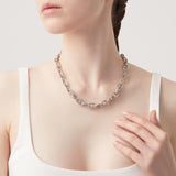 COLLANA MAGLIA MARINA cm 46