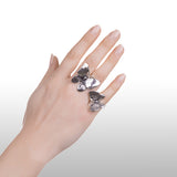 Anello Due Farfalle