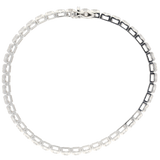 Bracciale tennis in oro bianco e diamanti ct. 4,5 F-SI