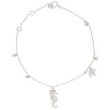 Bracciale in oro bianco cavalluccio marino