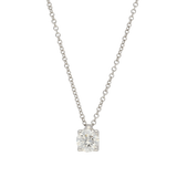 Pendente puntoluce a griffe diamante CT. 0,80 F VS1