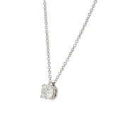 Pendente puntoluce a griffe diamante CT. 0,80 F VS1