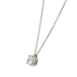 Pendente puntoluce a griffe diamante CT. 0,80 F VS1