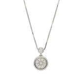 Pendente RECARLO puntoluce con contorno CT. 0,13 ZT299/B