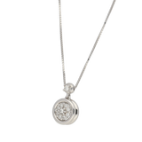 Pendente RECARLO puntoluce con contorno CT. 0,13 ZT299/B