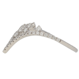 Anello in oro bianco con diamanti