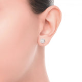 Orecchini punto luce Anniversary Ct. 0,41