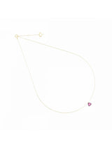 GIROCOLLO 18KT CUORE ROSA GCCUNRO