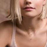 GIROCOLLO 18KT CUORE ROSA GCCUNRO