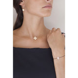 BRACCIALE DI FILO CON QUADRIFOGLIO PICCOLO