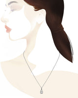 Pavé micro-setting bimba mini oro bianco