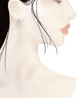 Orecchino singolo Briciole bimbo oro bianco