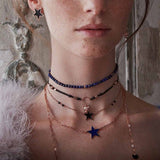 GIROCOLLO MALACHITE CON CERCHIETTI GHISF3MA