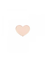 ORECCHINO SINGOLO A LOBO CUORE PICCOLO OR050C07