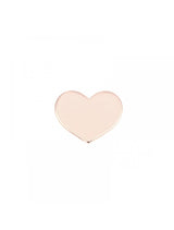 ORECCHINO SINGOLO A LOBO CUORE MEDIO OR050C11