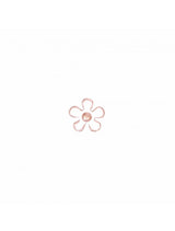 ORECCHINO LOBO FIORE BIANCO ORCOA4F0