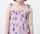 Collana in oro giallo con cuore smaltato