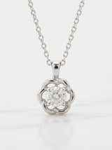GIROCOLLO FIORE GRIF - Oro g 1.70 - Diamanti ct 0.09 370-xn5227