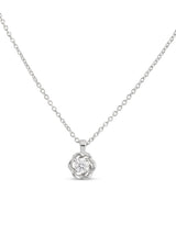 GIROCOLLO FIORE GRIF - Oro g 1.70 - Diamanti ct 0.09 370-xn5227