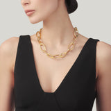 COLLANA MAGLIA OVALE BOLD cm 48