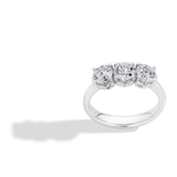 Anello trilogy anniversary ct. 0,54 F-VS mis 13