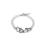 BRACCIALE CUORI PICCOLO cm 19