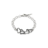 BRACCIALE CUORI PICCOLO cm 19