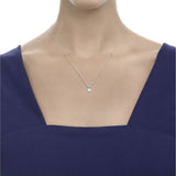 Pendente anniversary cuore ct. 0,21 G-VS gr. 2.21