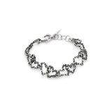 BRACCIALE CUORI cm 19