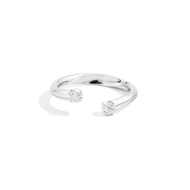 Anello anniversary more con due diamanti ct. 0,20 R01FN006/020