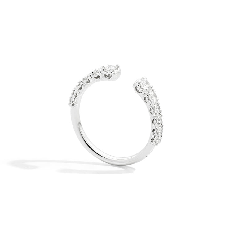 Anello anniversary more con diamanti sul gambo ct. 0,67 R01FN008/066