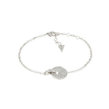 Bracciale Giove Oro Bianco e Pavé di Diamanti