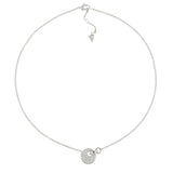 Collana Giove Oro Bianco e Pavé di Diamanti